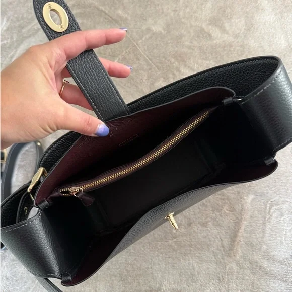 COACH Hadley Convertible Crossbody Bag w/ Gold Accent - Picture 5 of 12